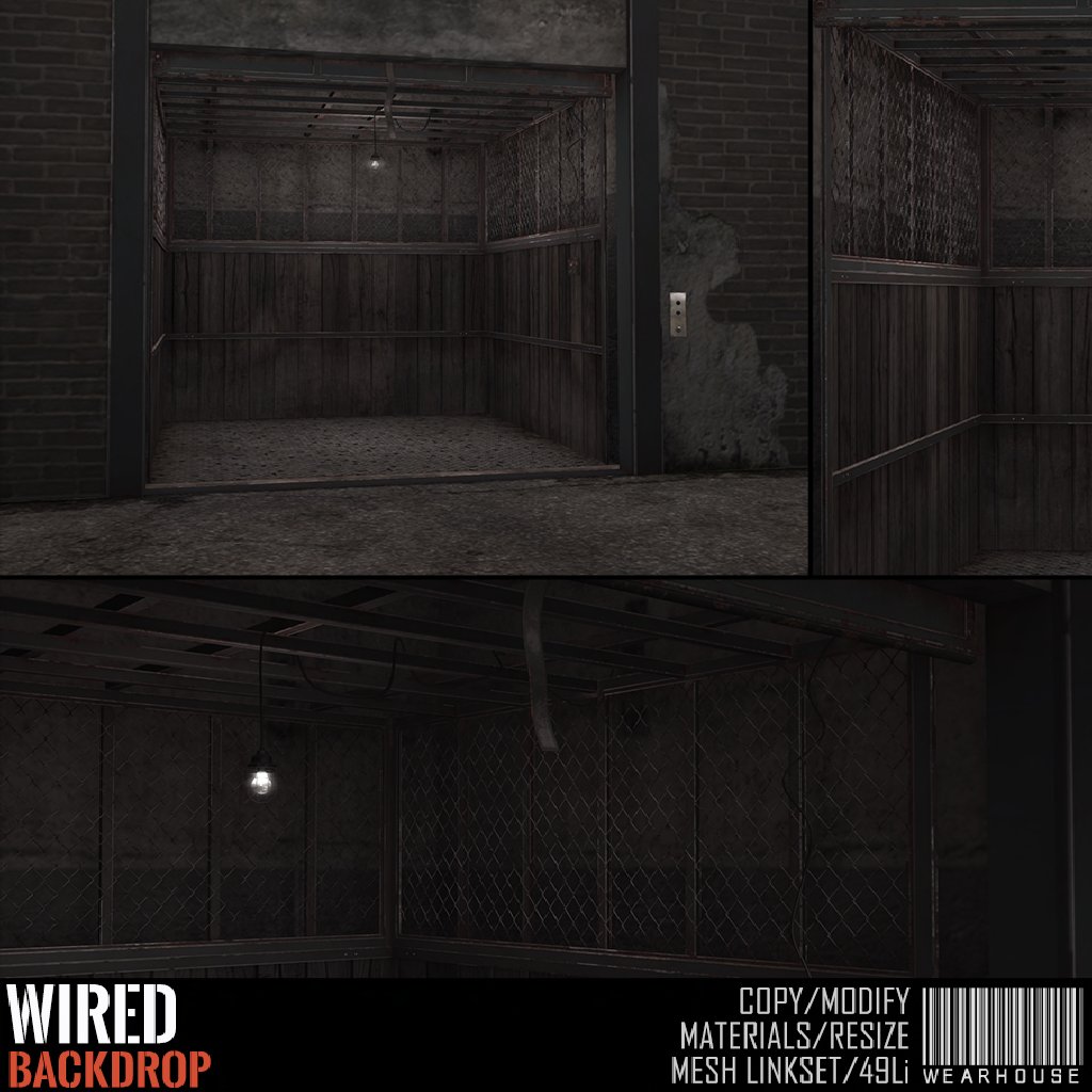 Wearhouse – Wired Backdrop