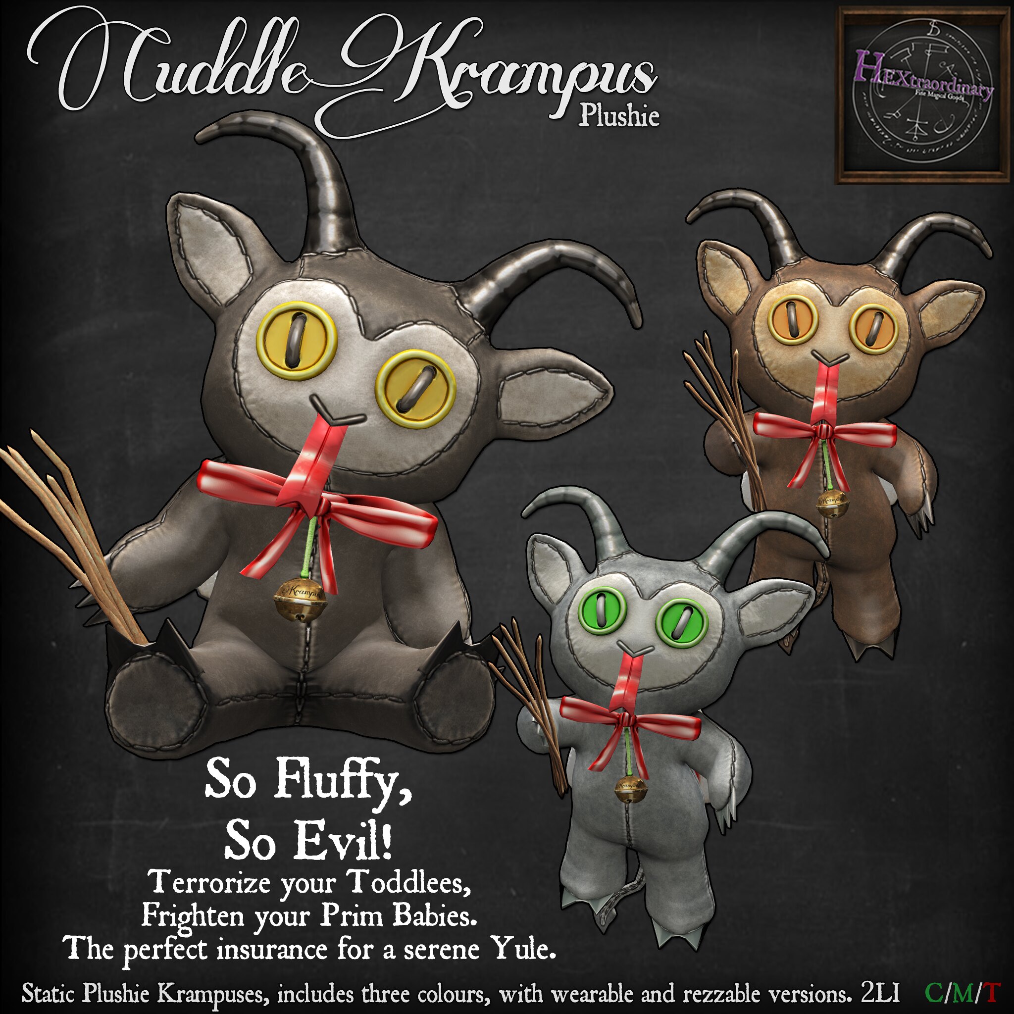 HEXtraordinary – Cuddle Krampus Plushie