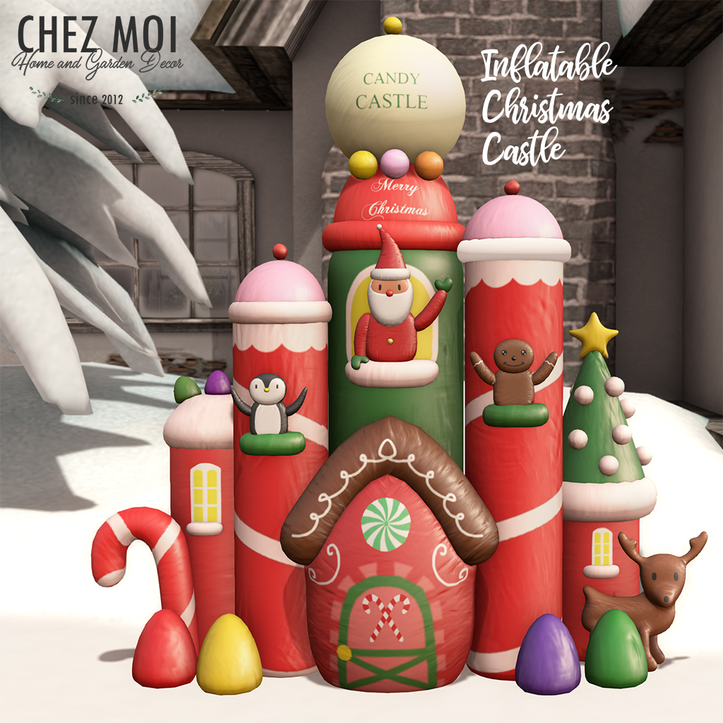 Chez Moi – Inflatable Christmas Castle