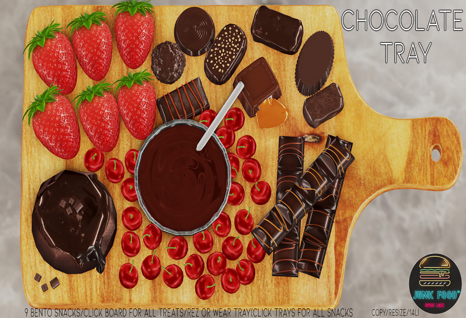 Junk Food – Chocolate Tray