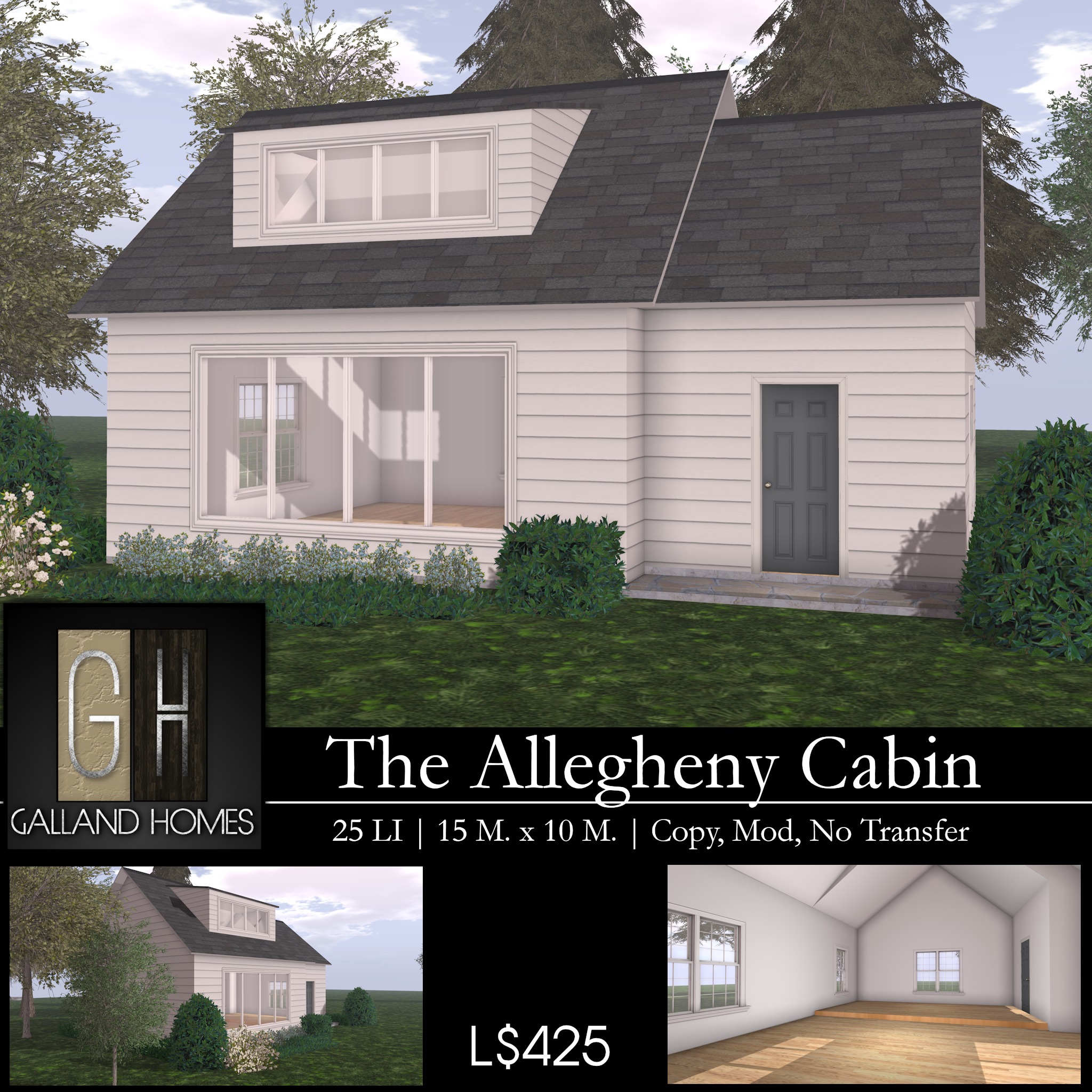 Galland Homes – The Allegheny Cabin