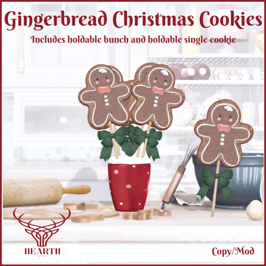 Hearth – Snowman and Gingerbread Christmas Cookies