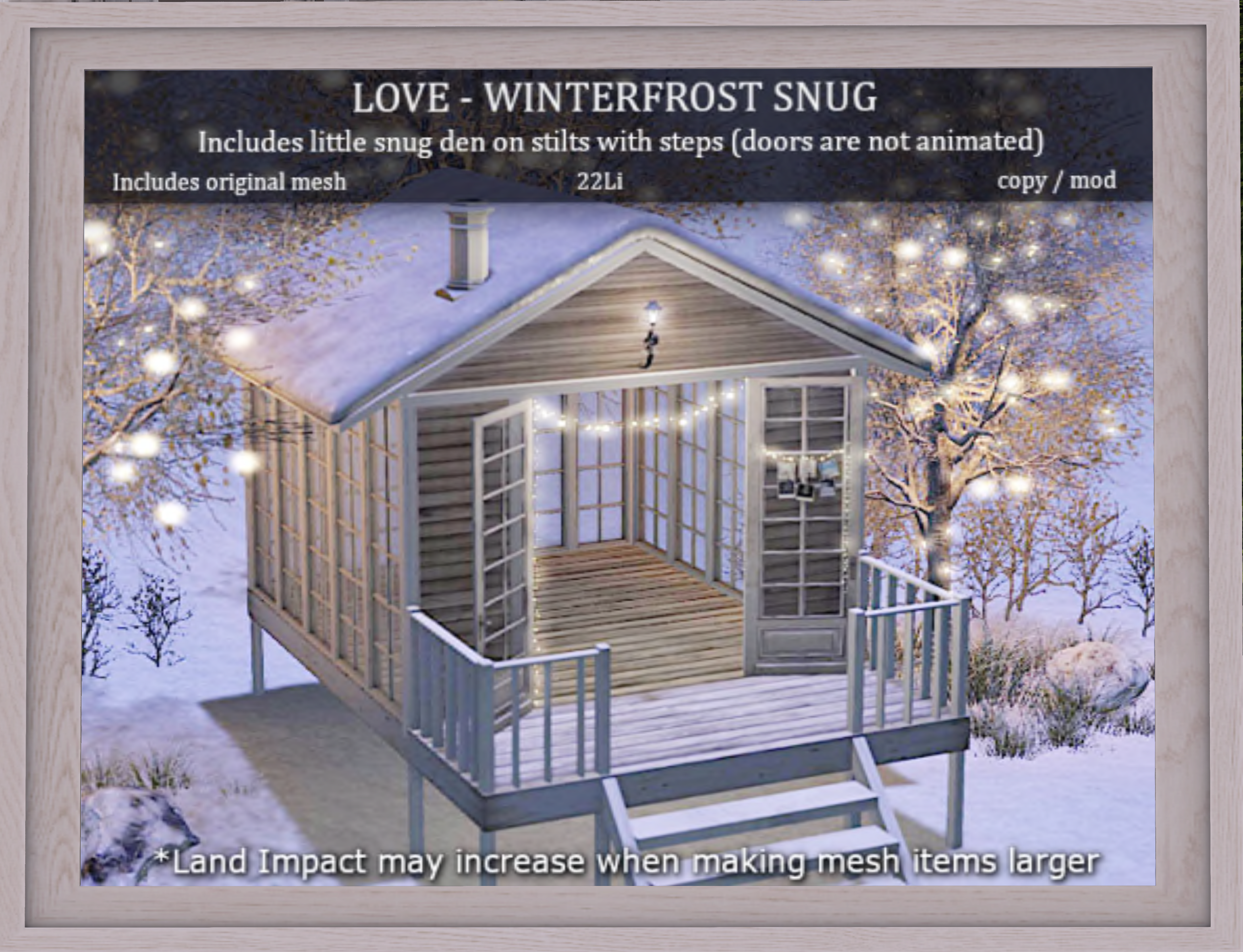 Love Superstore – Winterfrost Snug