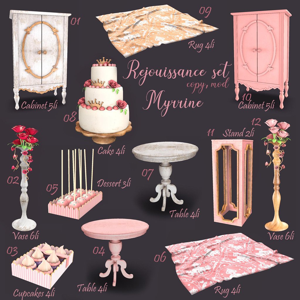 Myrrine – Rejouissance Set