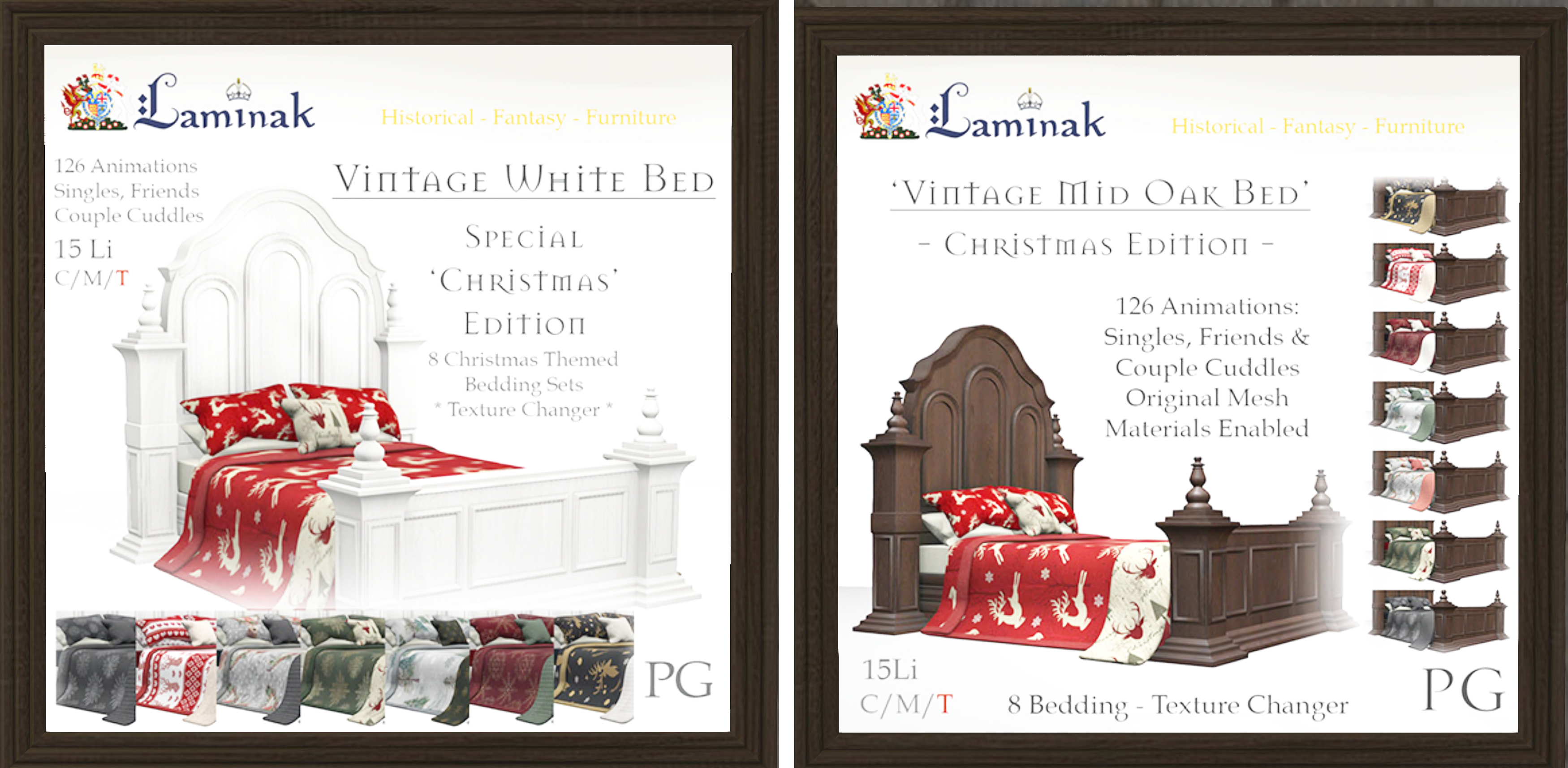 Laminak – Christmas Beds