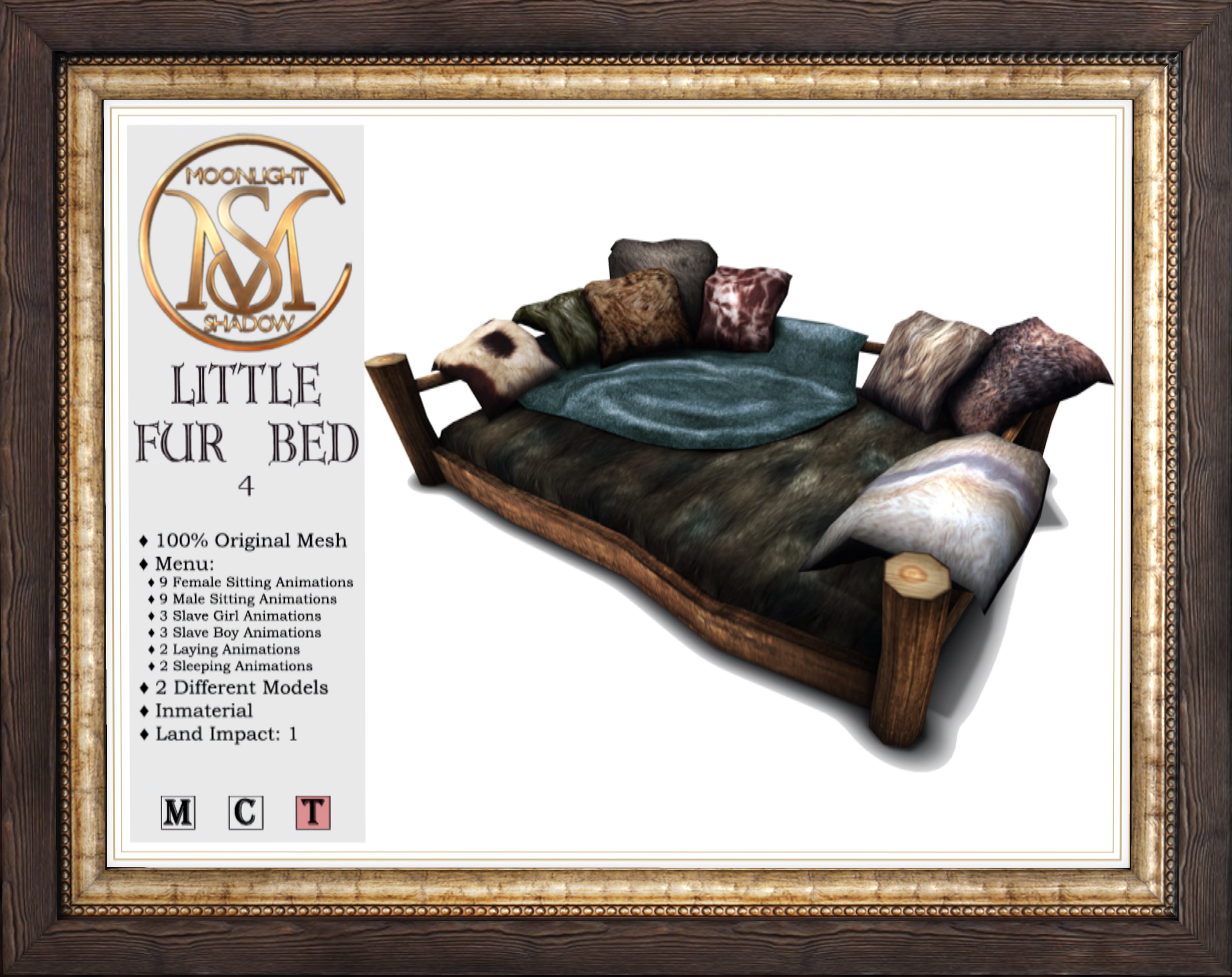 Moonlight Shadow – Little Fur Bed