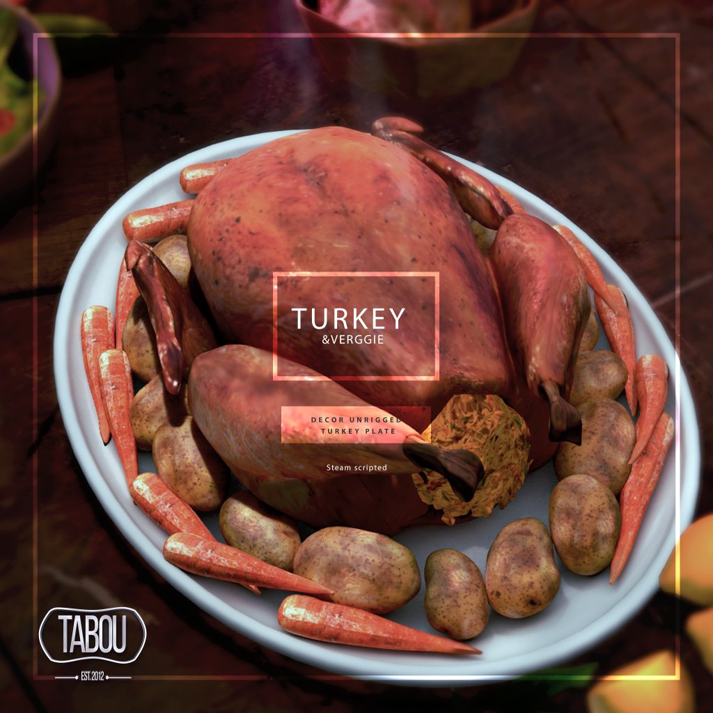 Tabou – Turkey & Veggie Plate