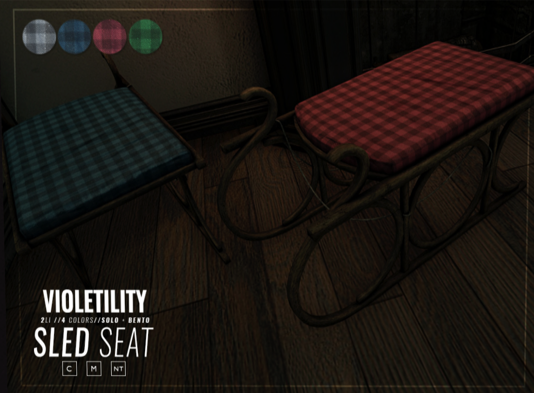 Violetility – Sled Seat
