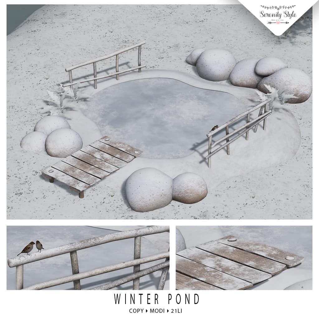 Serenity Style – Winter Pond