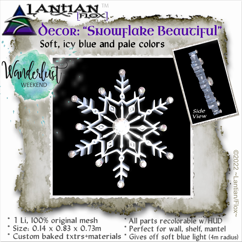 Lantian/Flox – Snowflake Beautiful