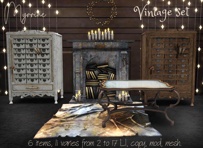 Myrrine – Vintage Set