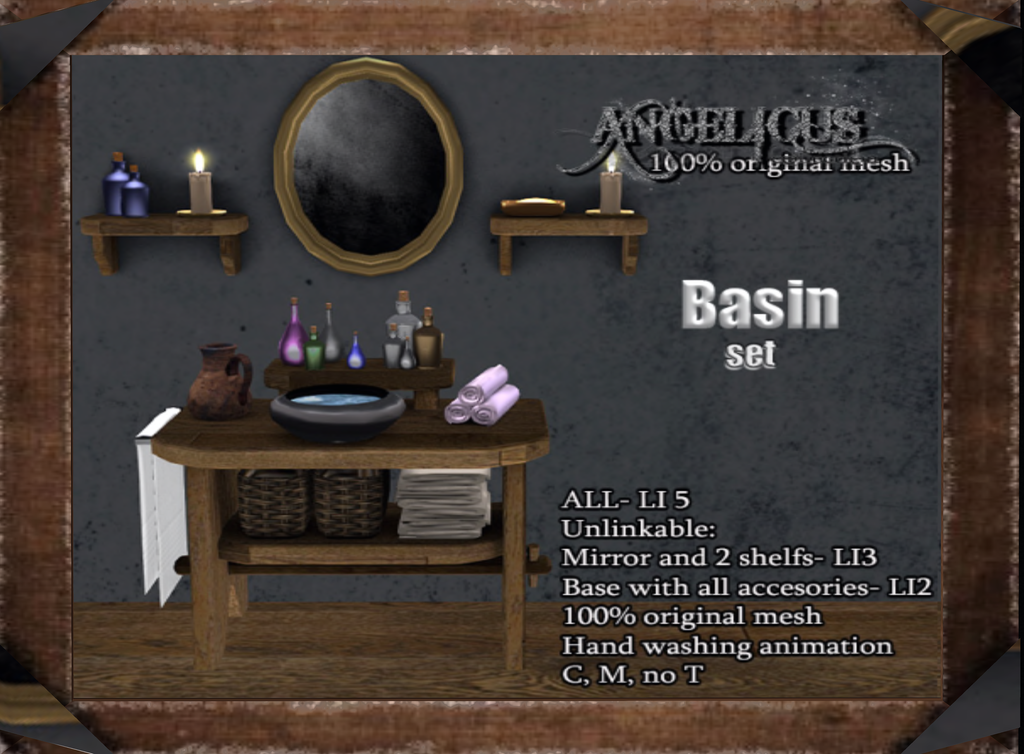 Angelicus – Basin Set