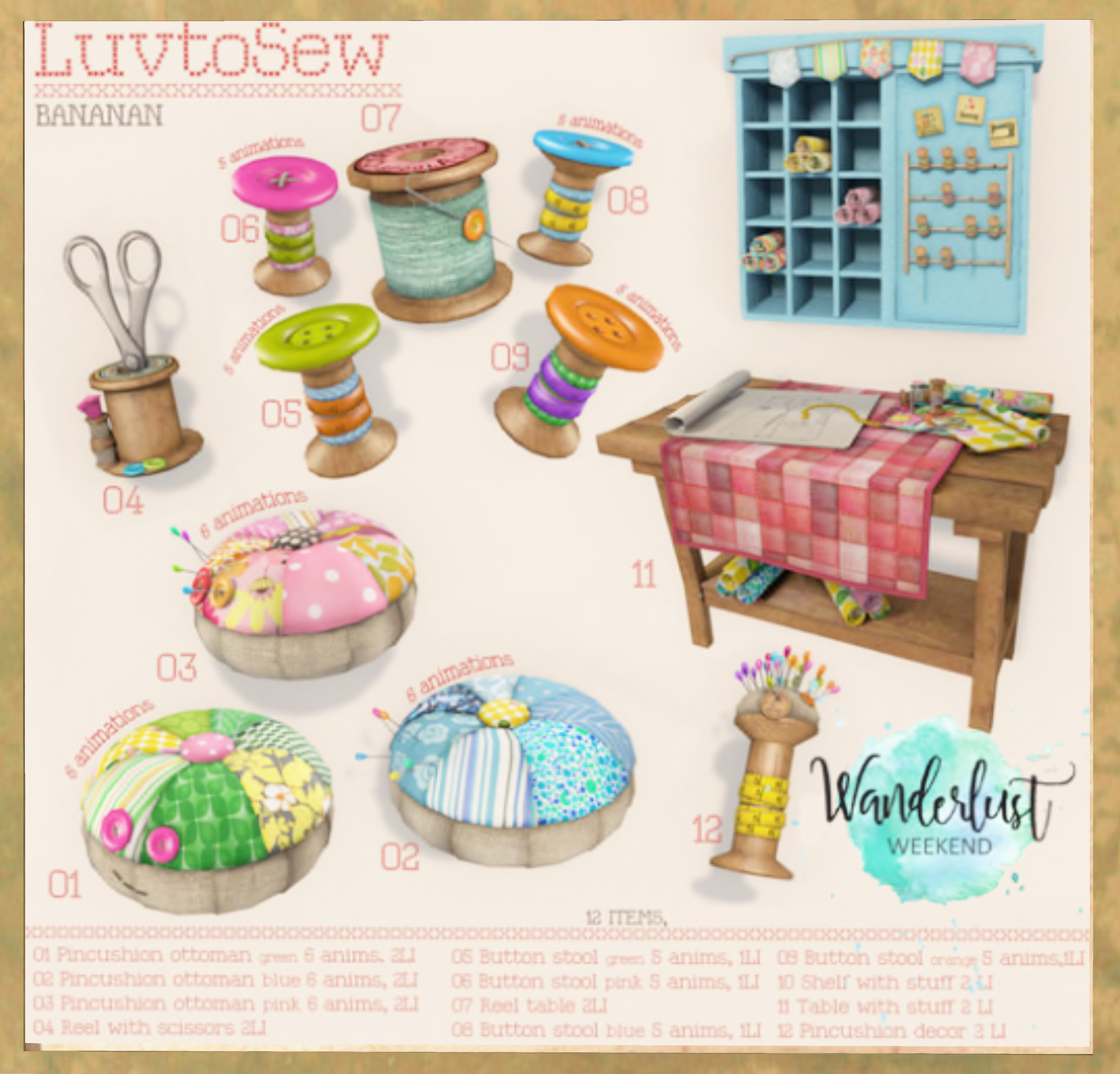 BananaN – LuvToSew