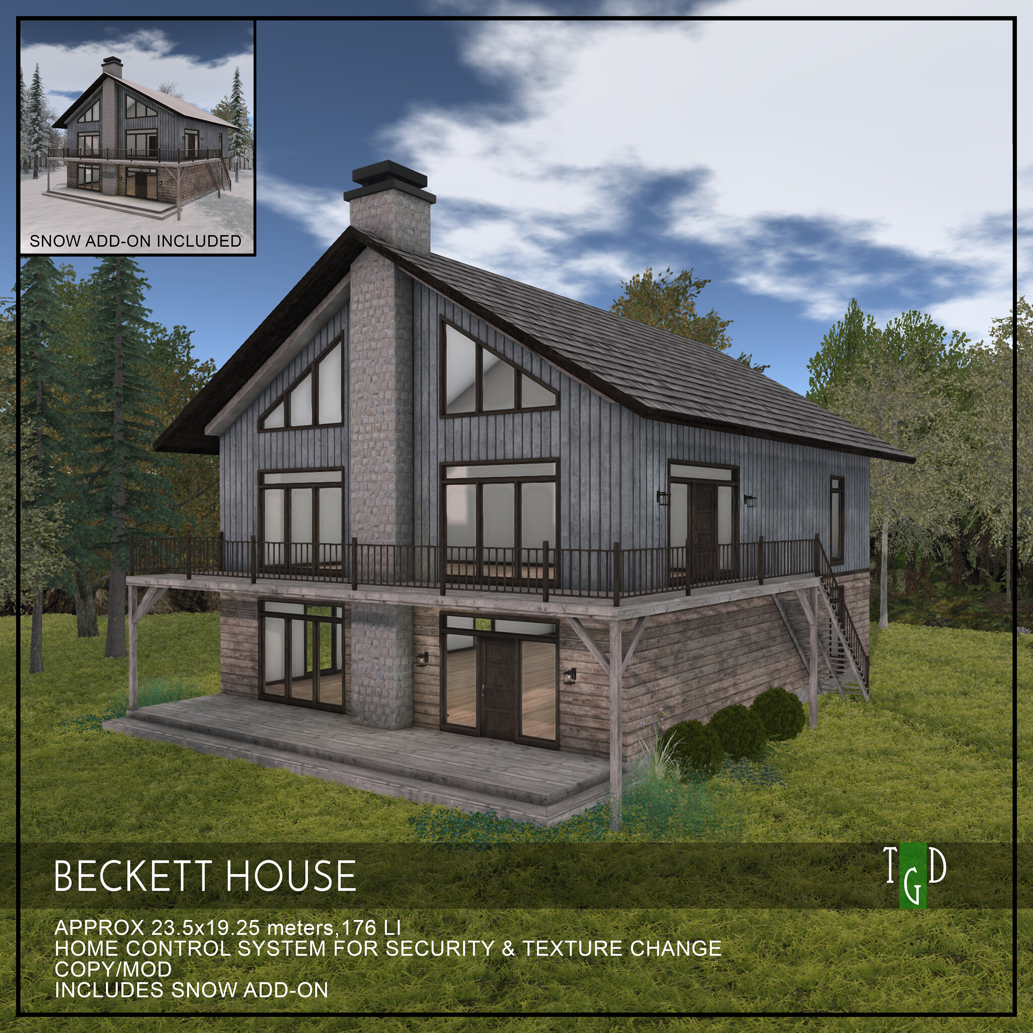 The Green Door – The Beckett House