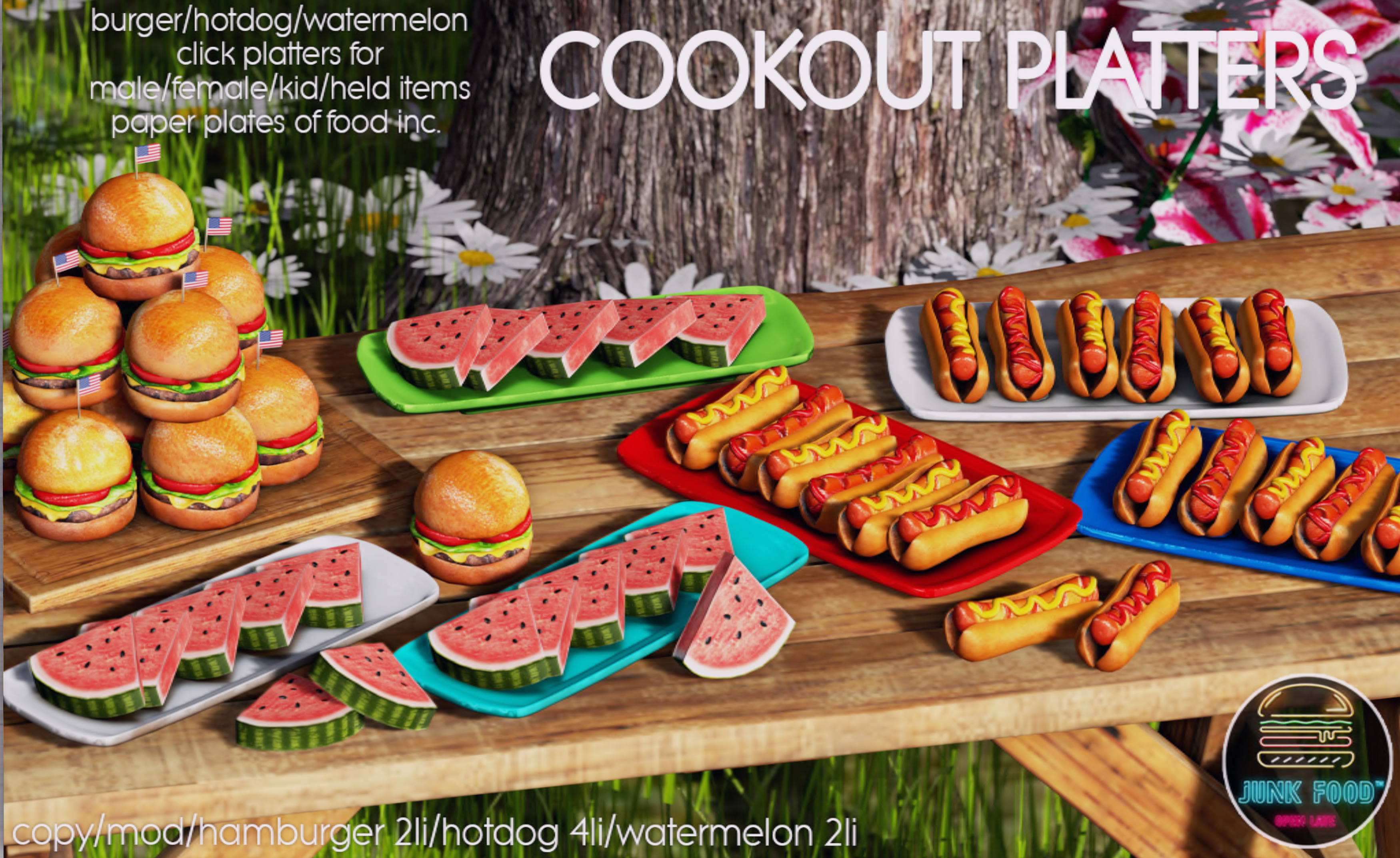 Junkfod – Cookout Platters