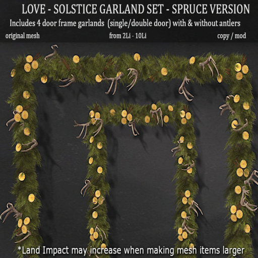 Love – Solstice Garland Sets