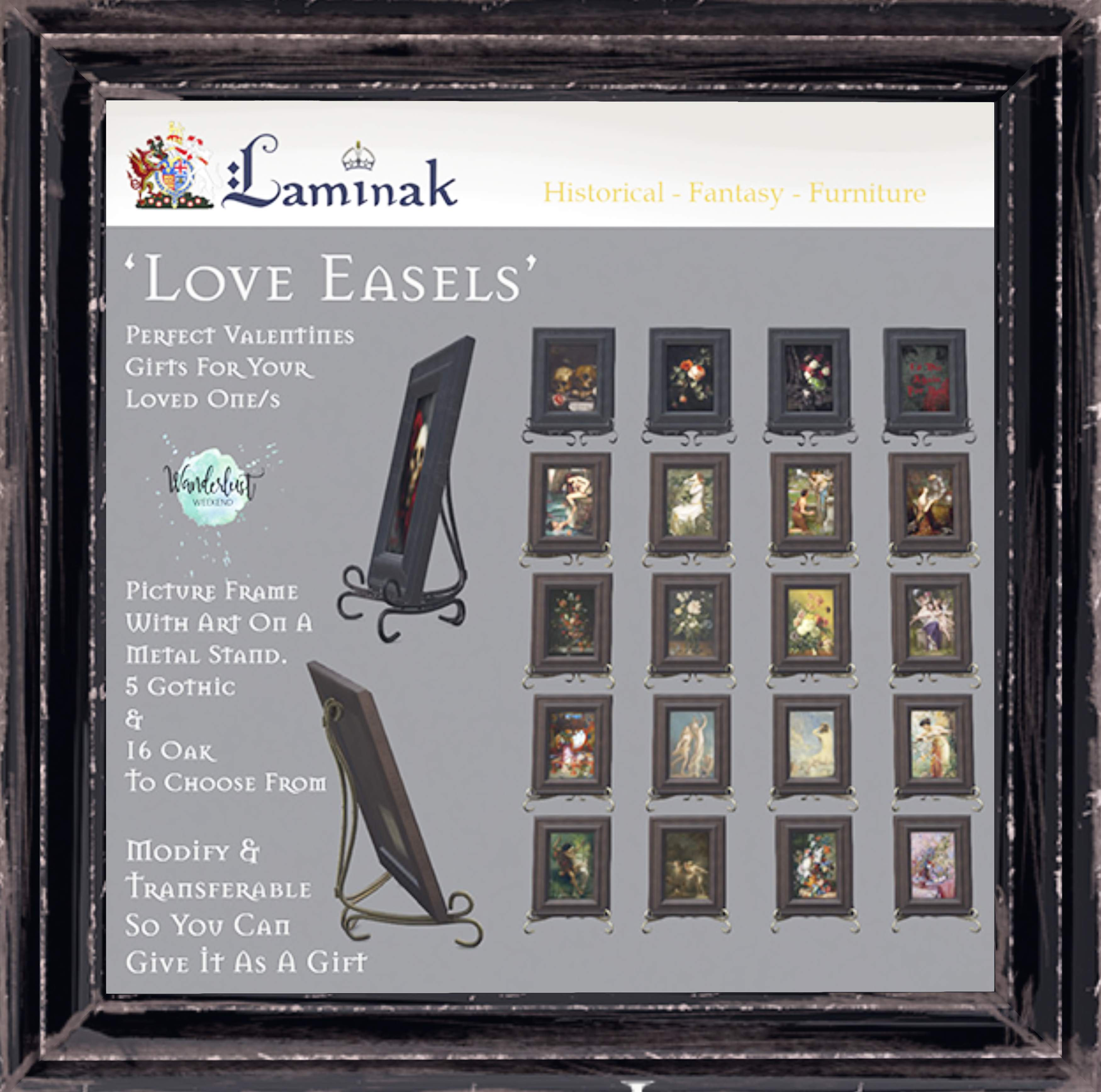 Laminak – Love Easels