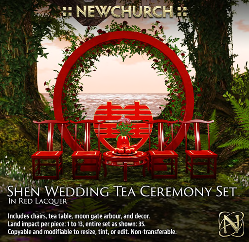 NEWCHURCH – Shen Wedding Tea Ceremony Set
