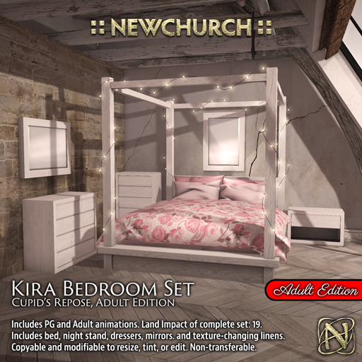 NEWCHURCH – Kira Bedroom Set