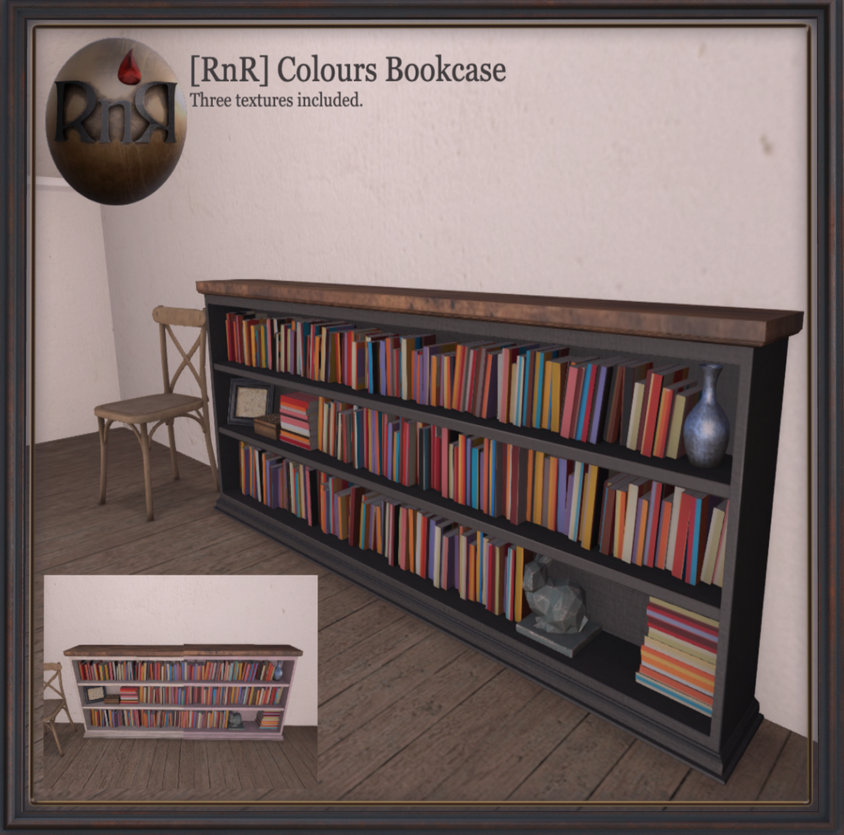 Rhyme Nor Reason – Colours Bookcase