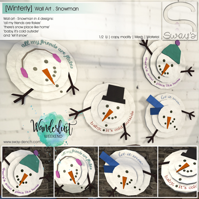 Sway’s – Winterly Wall Art