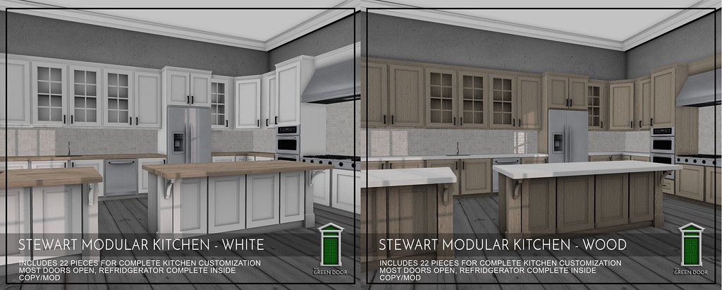 The Green Door – Stewart Modular Kitchen