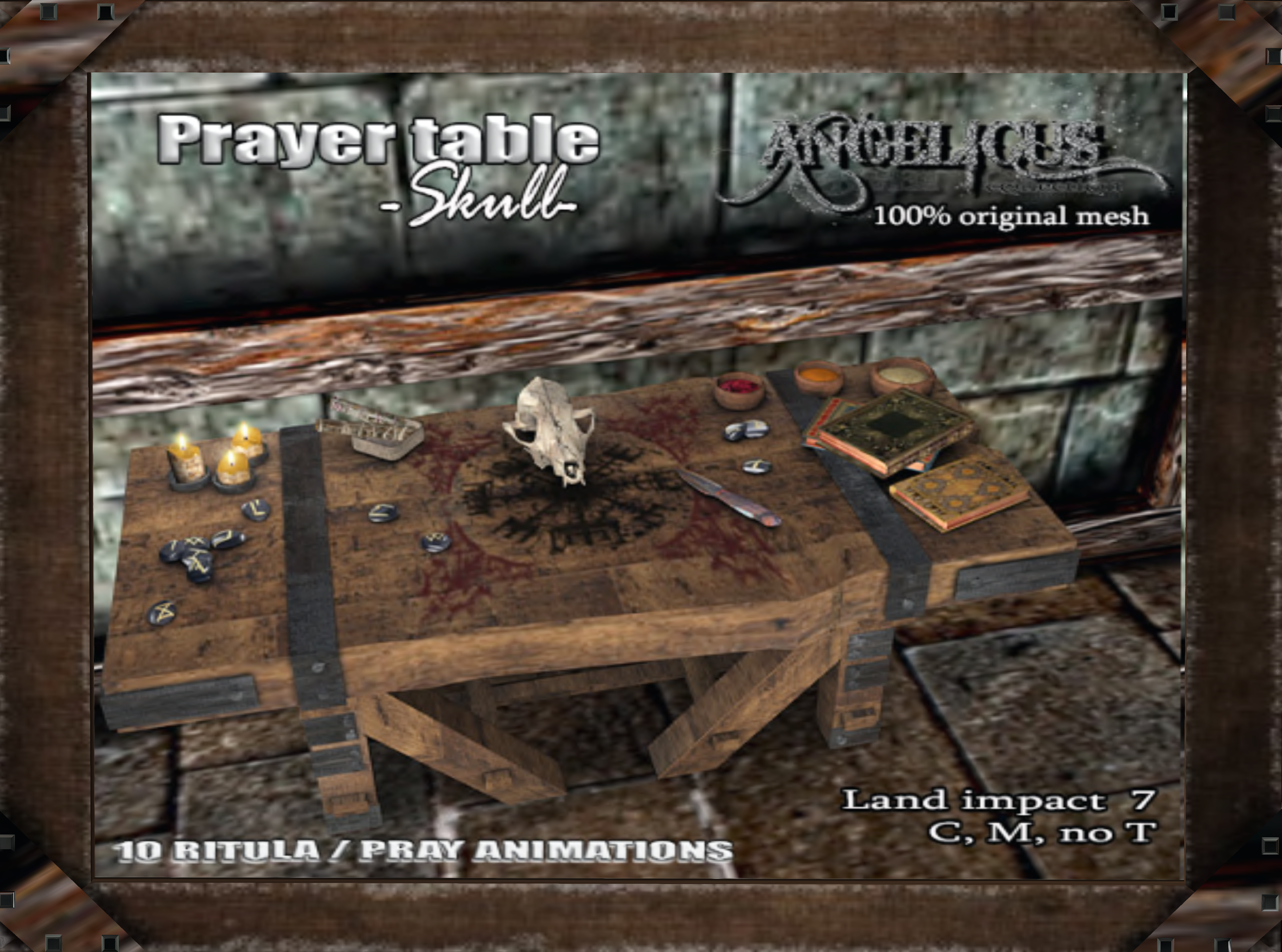 Angelicus – Prayer Table (Skull)