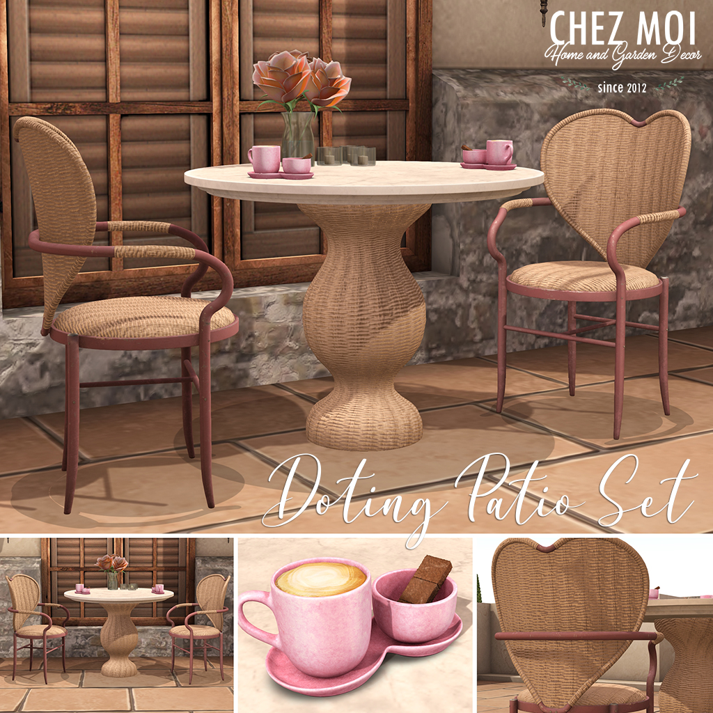 Chez Moi – Doting Patio Set