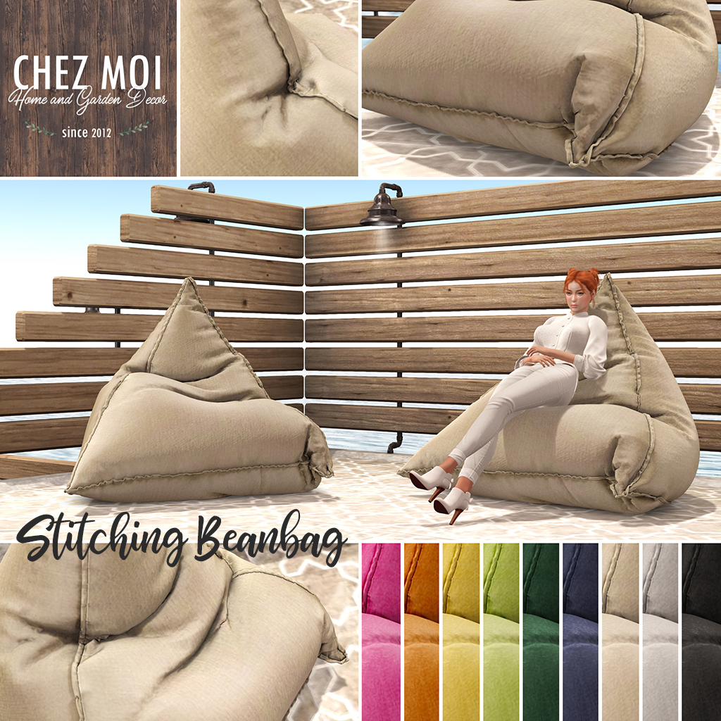 Chez Moi – Stitching Beanbag