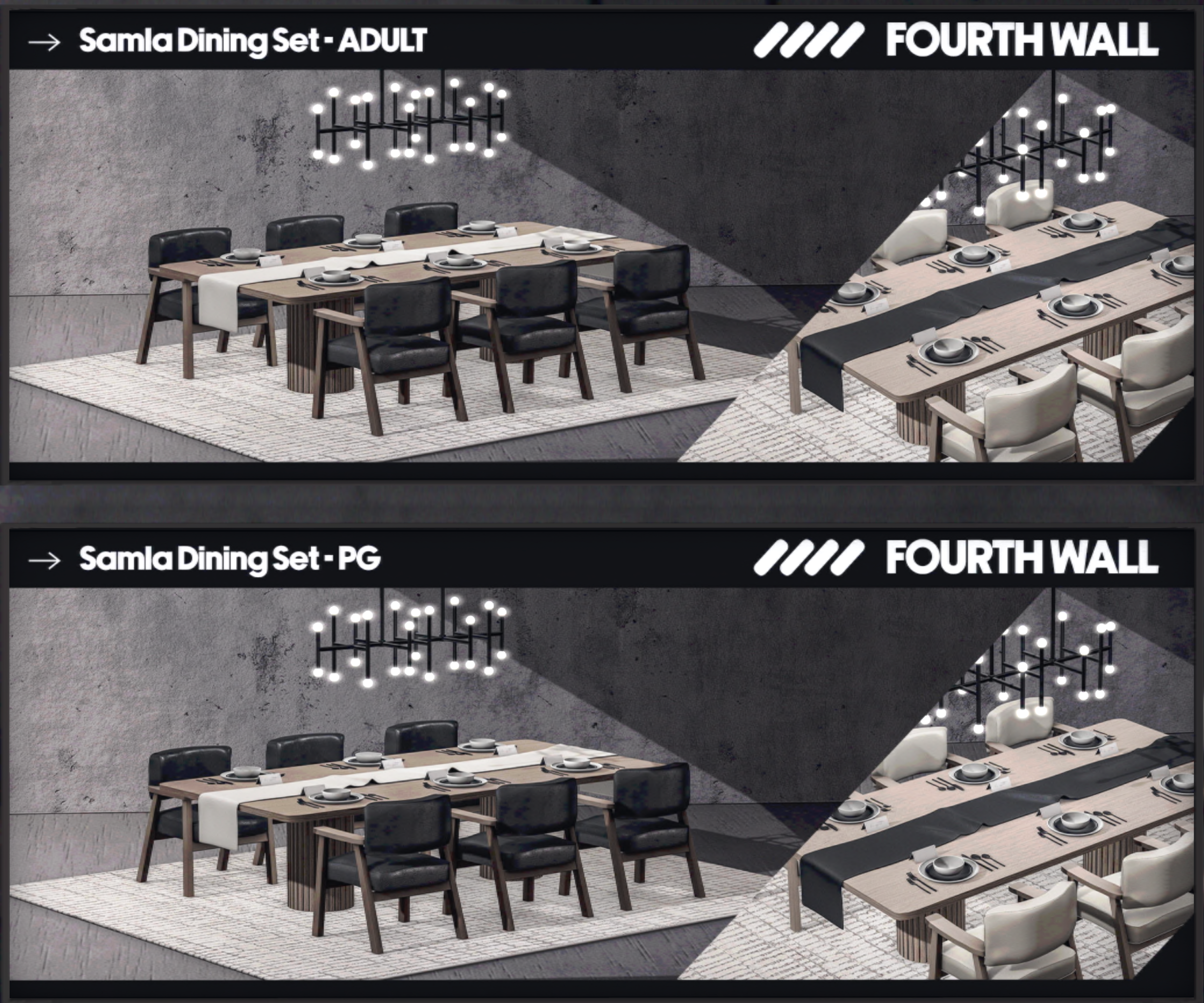 Fourth Wall – Salma Dining Set