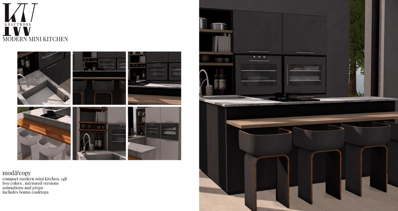 KraftWork – Modern Mini Kitchen