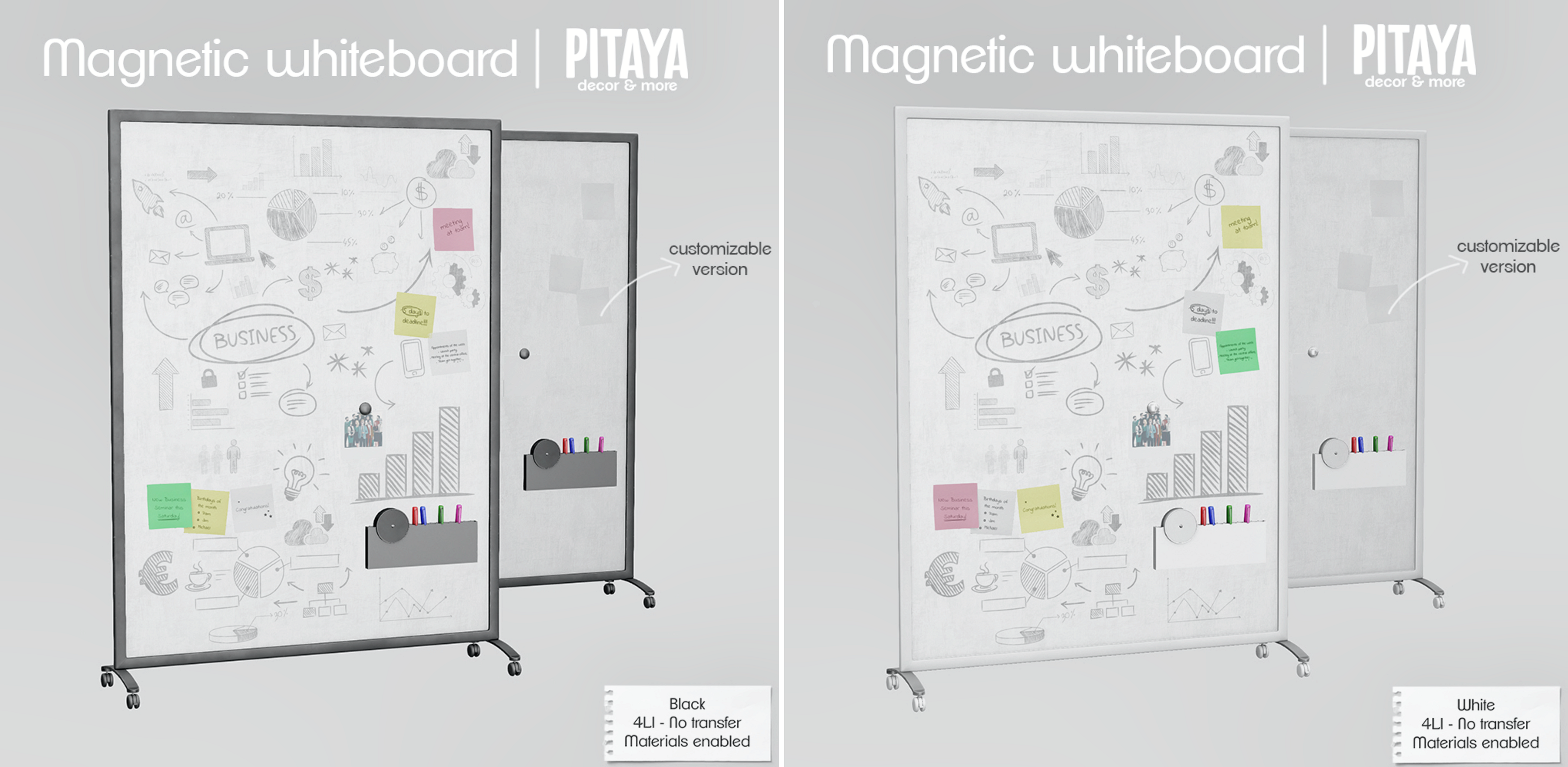 Pitaya – Magnetic WhiteBoard