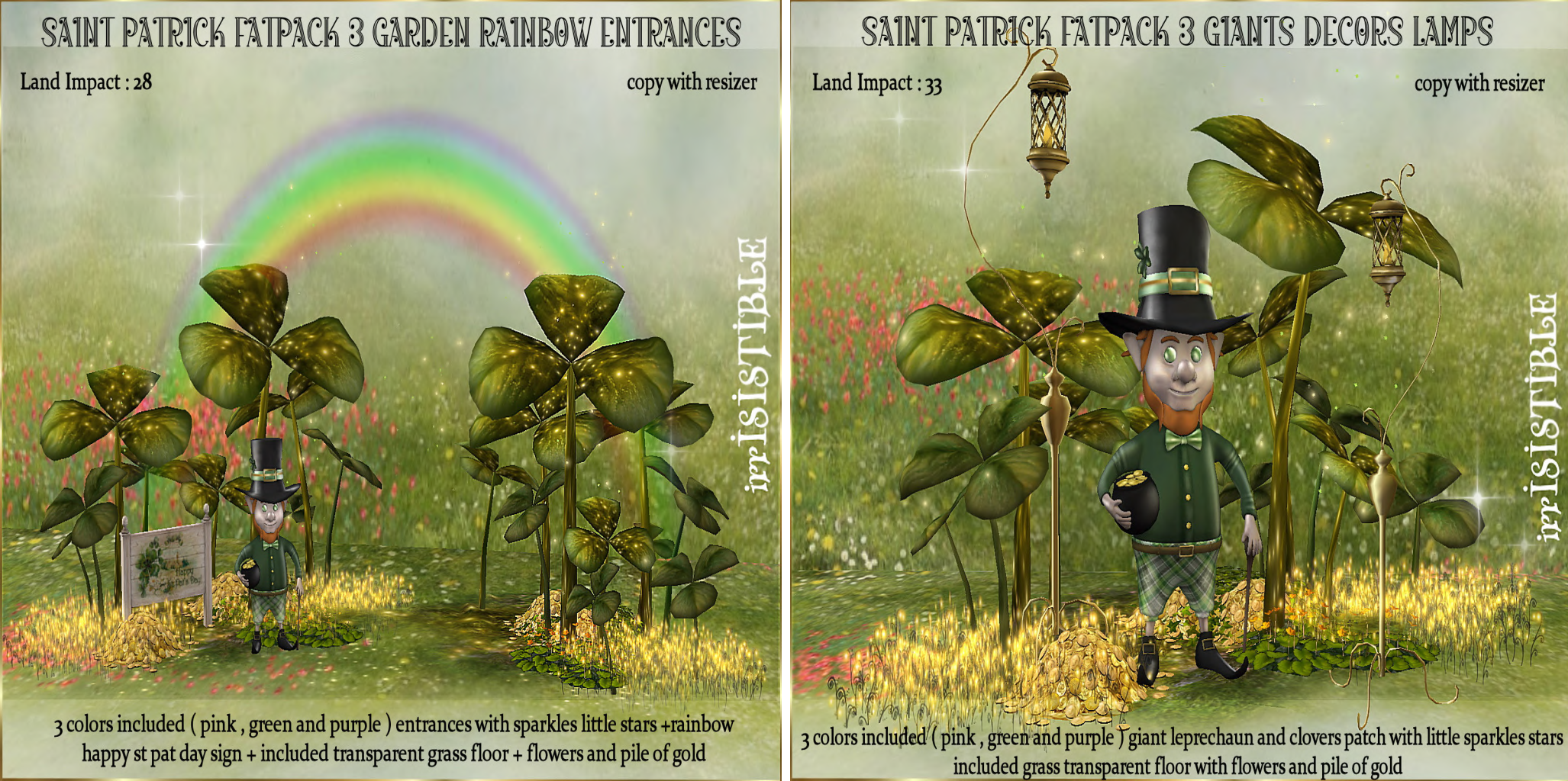 Irrisistible – Saint Patrick Fatpacks