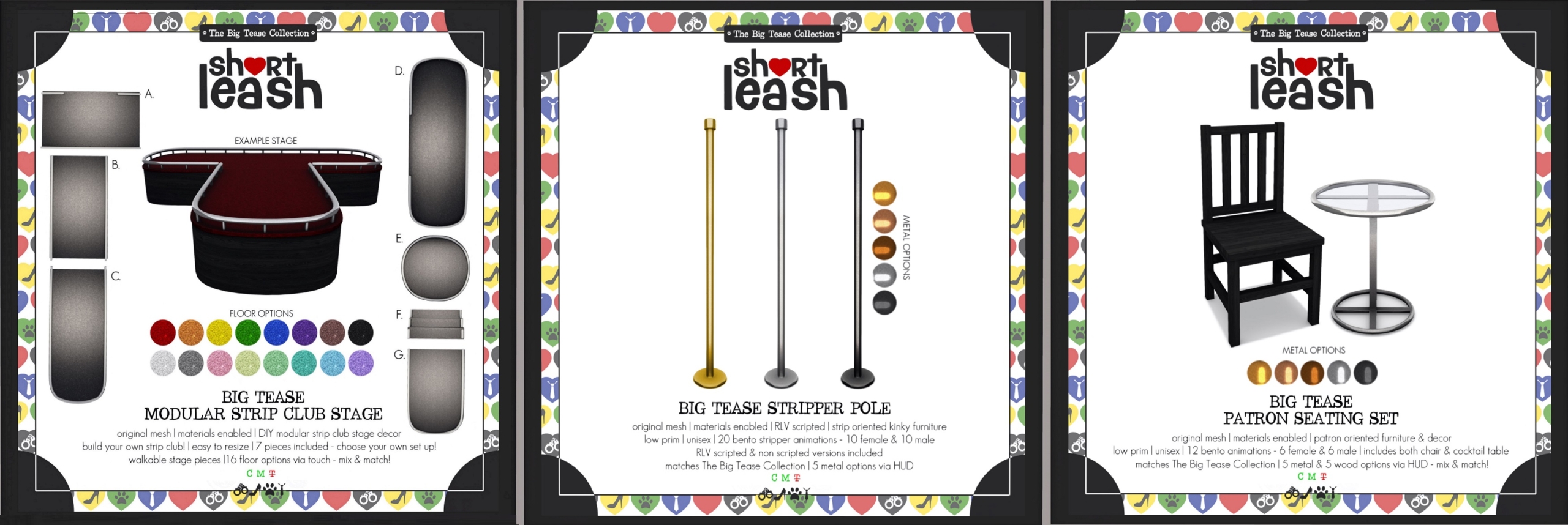 Short Leash – Big Tease collection