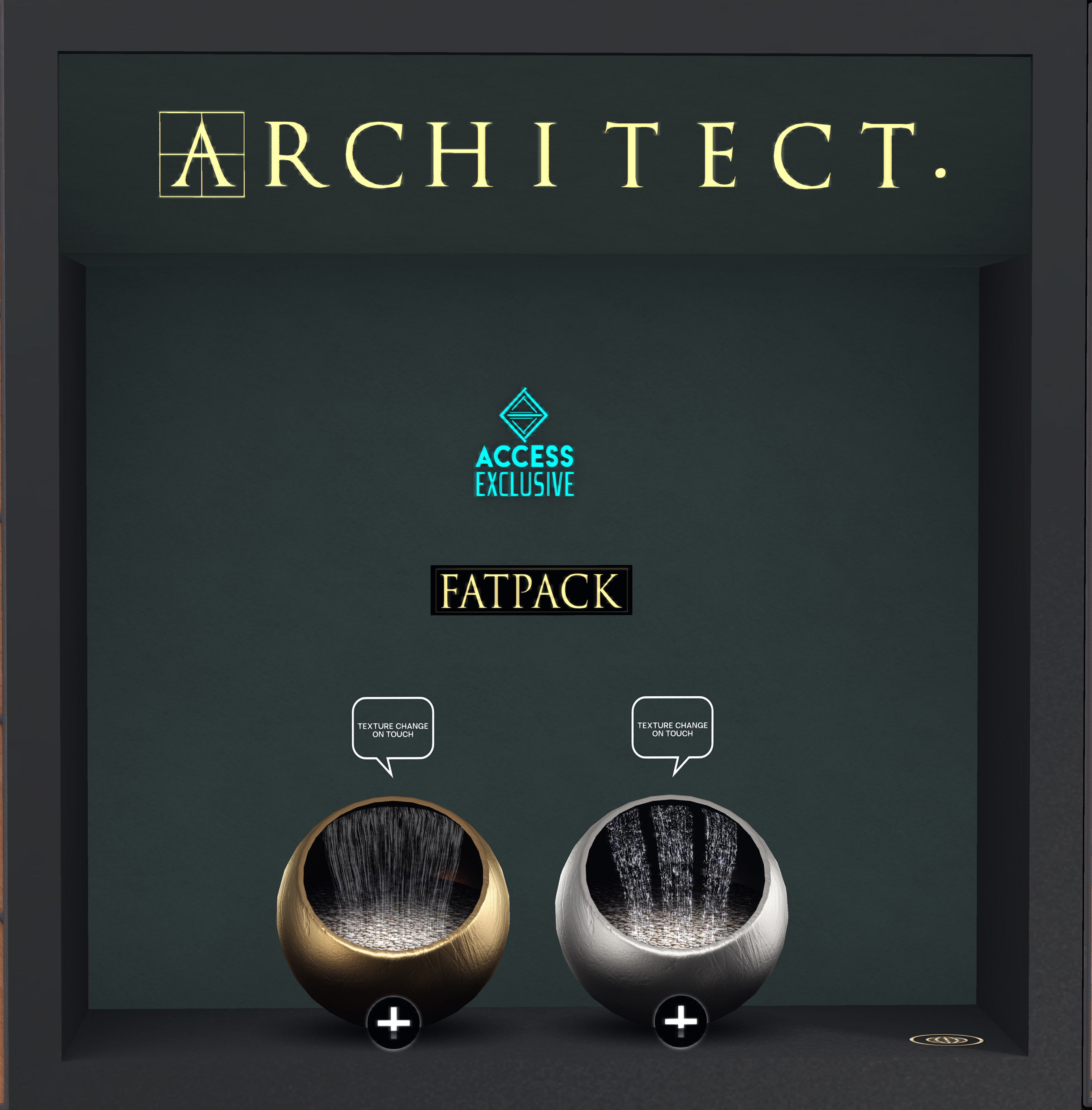 Architect – Roche Indoor/Outdoor Fountain