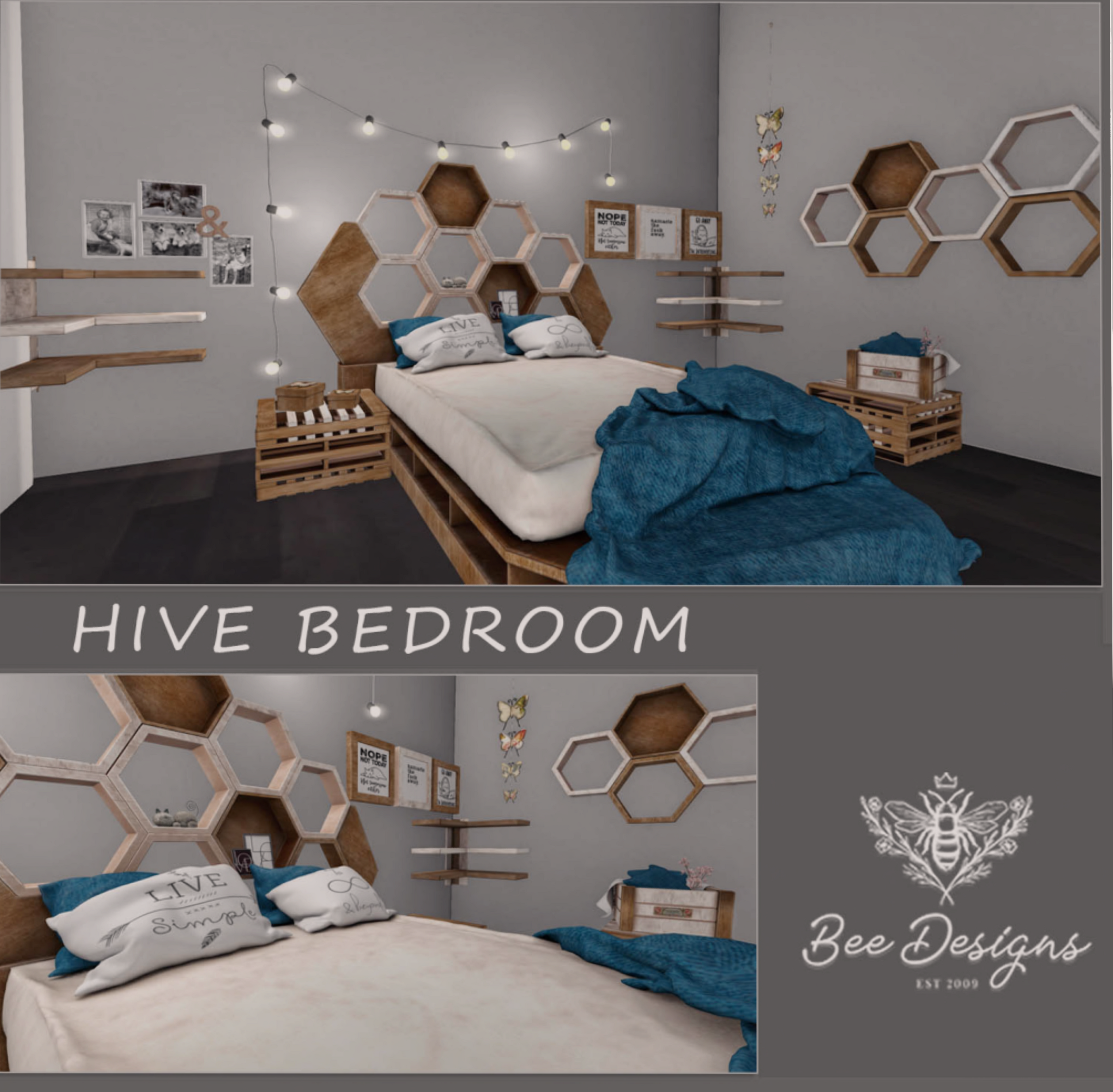 Bee Designs – Hive Bedroom