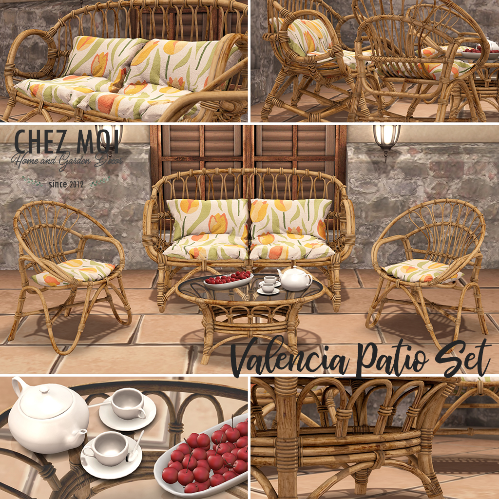 Chez Moi – Valencia Patio Set