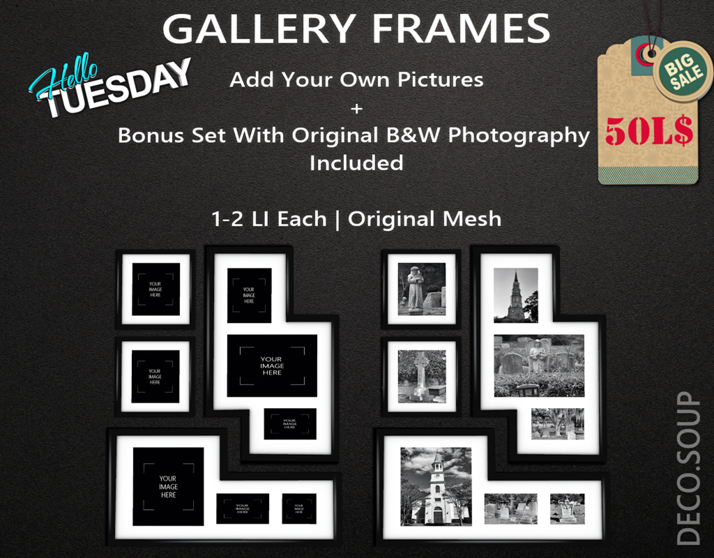 Deco Soup – Gallery Frames