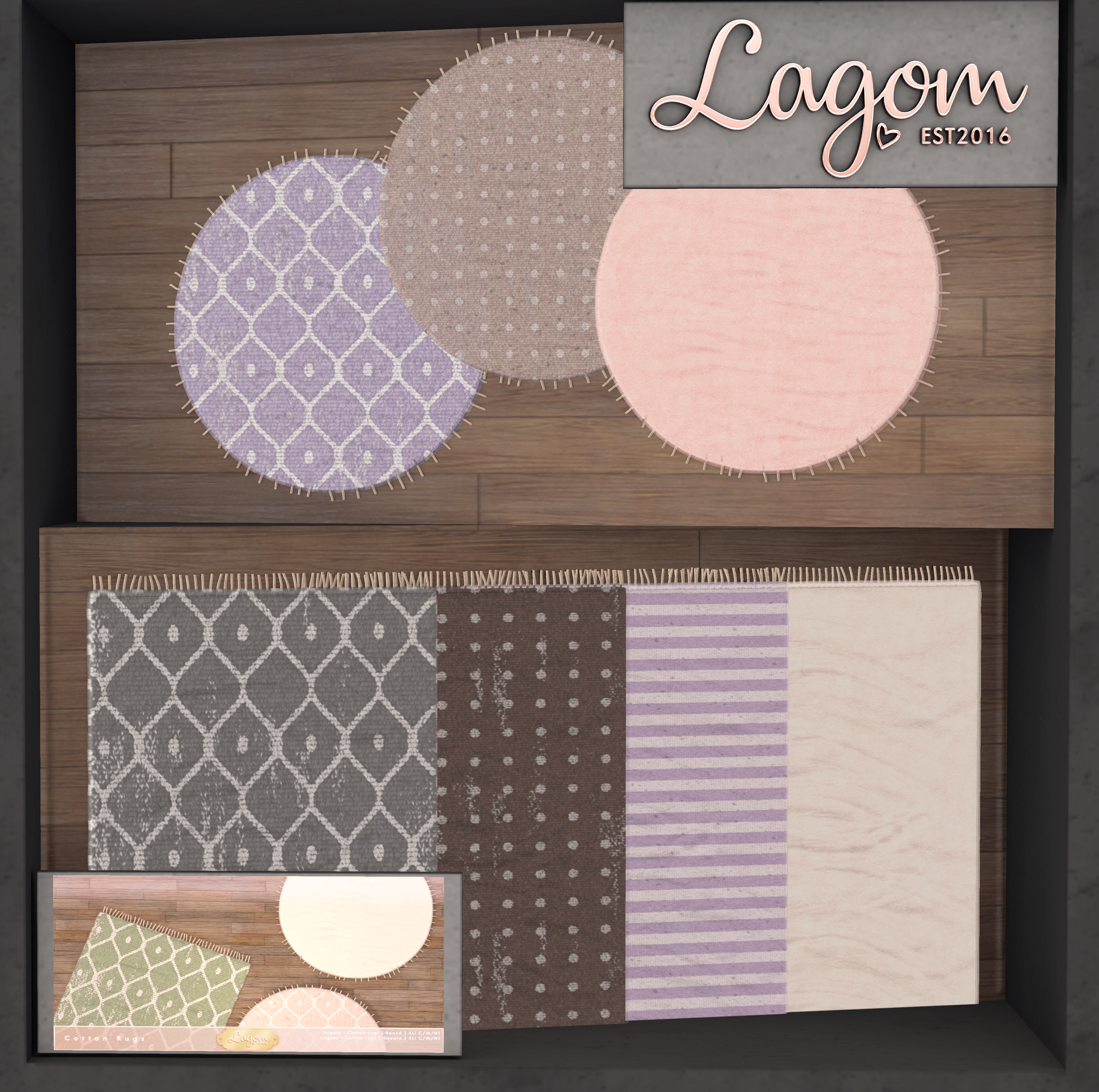 Lagom – Cotton Rugs