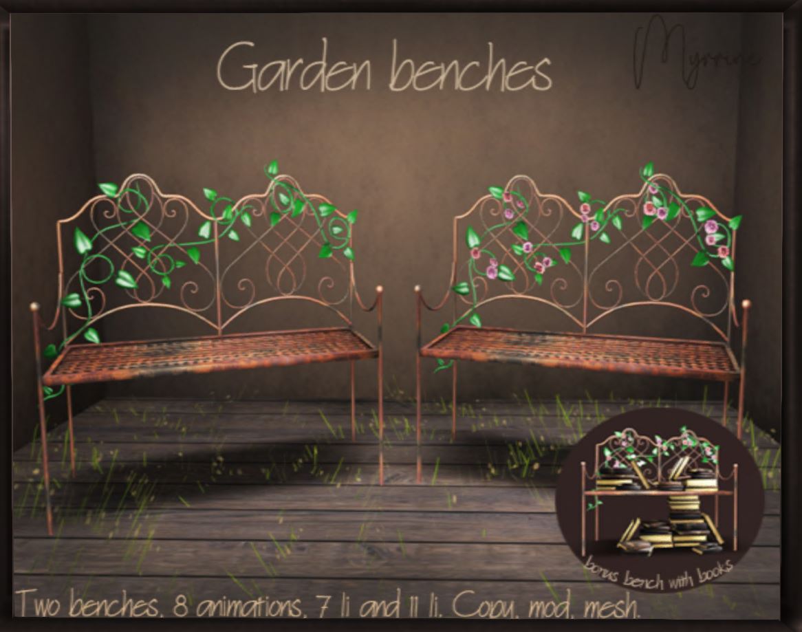 Myrrine – Garden Benches
