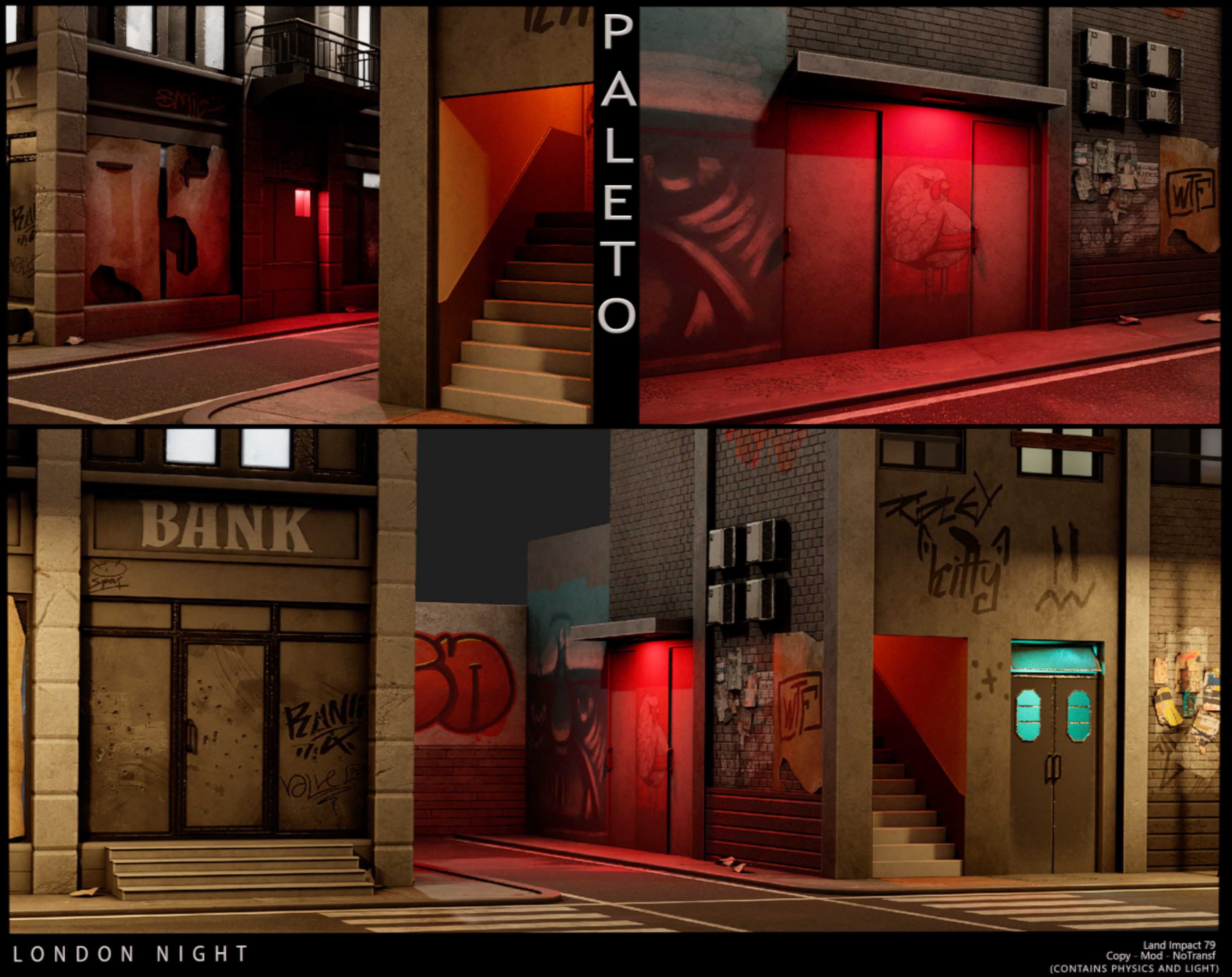 Paleto – London Night Backdrop