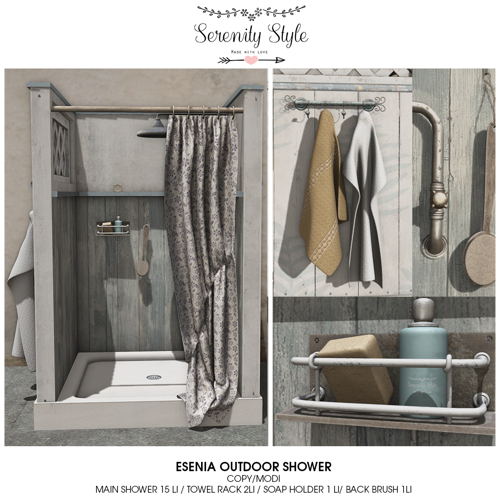 Serenity Style – Esenia Outdoor Shower