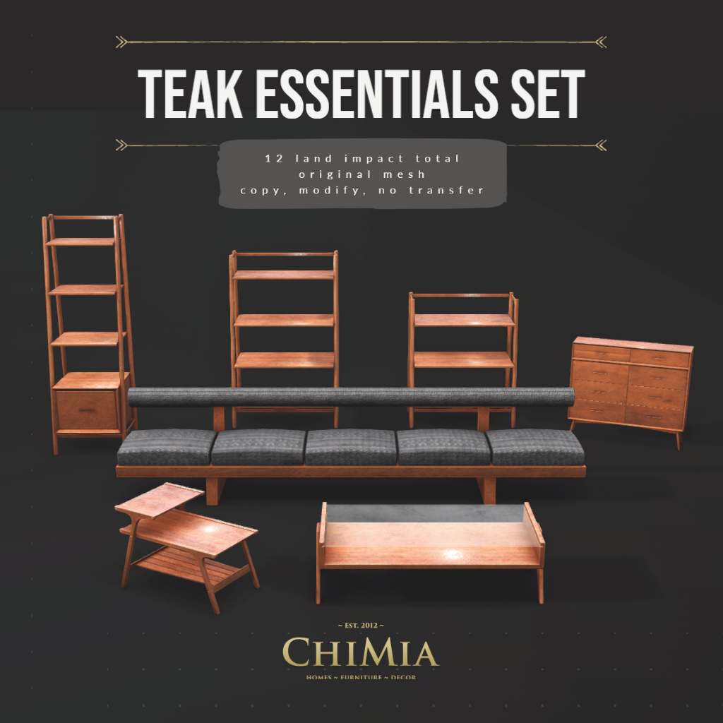ChiMia – Teak Essentials Set