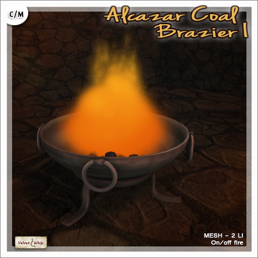 Velvet Whip – Alcazar Coal Brazier