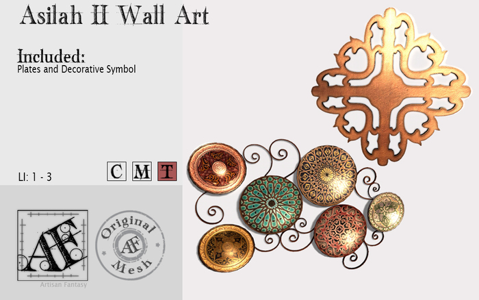Artisan Fantasy – Asilah II Wall Art