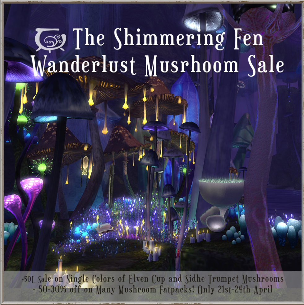 Cerridwen’s Cauldron – The Shimmering Fen Mushroom Sale