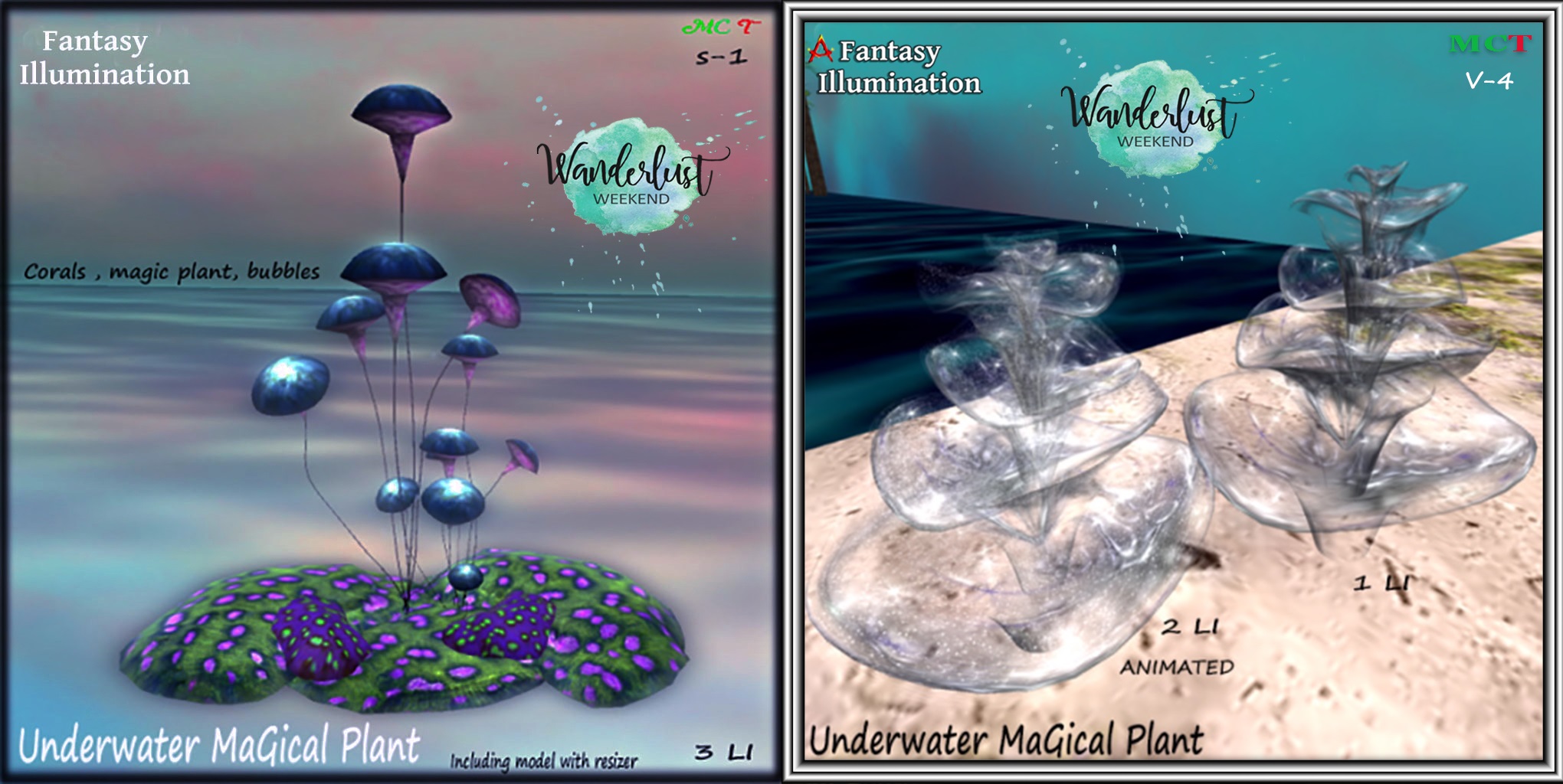 Fantasy Illumination – Underwater Magical Plants