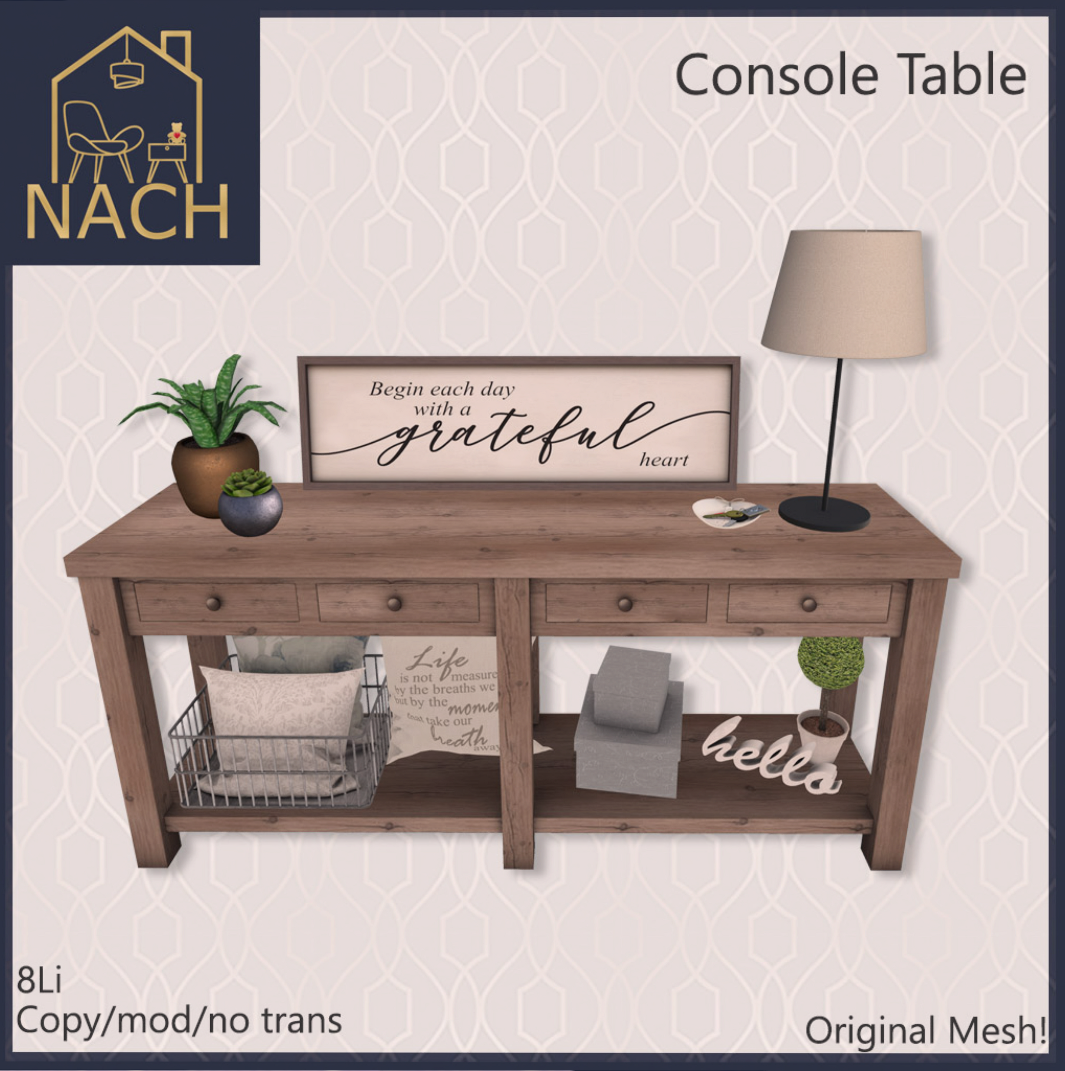 Nach – Console Table