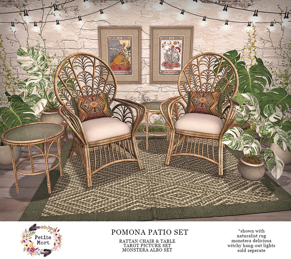 Petite Mort – Pomona Patio Set