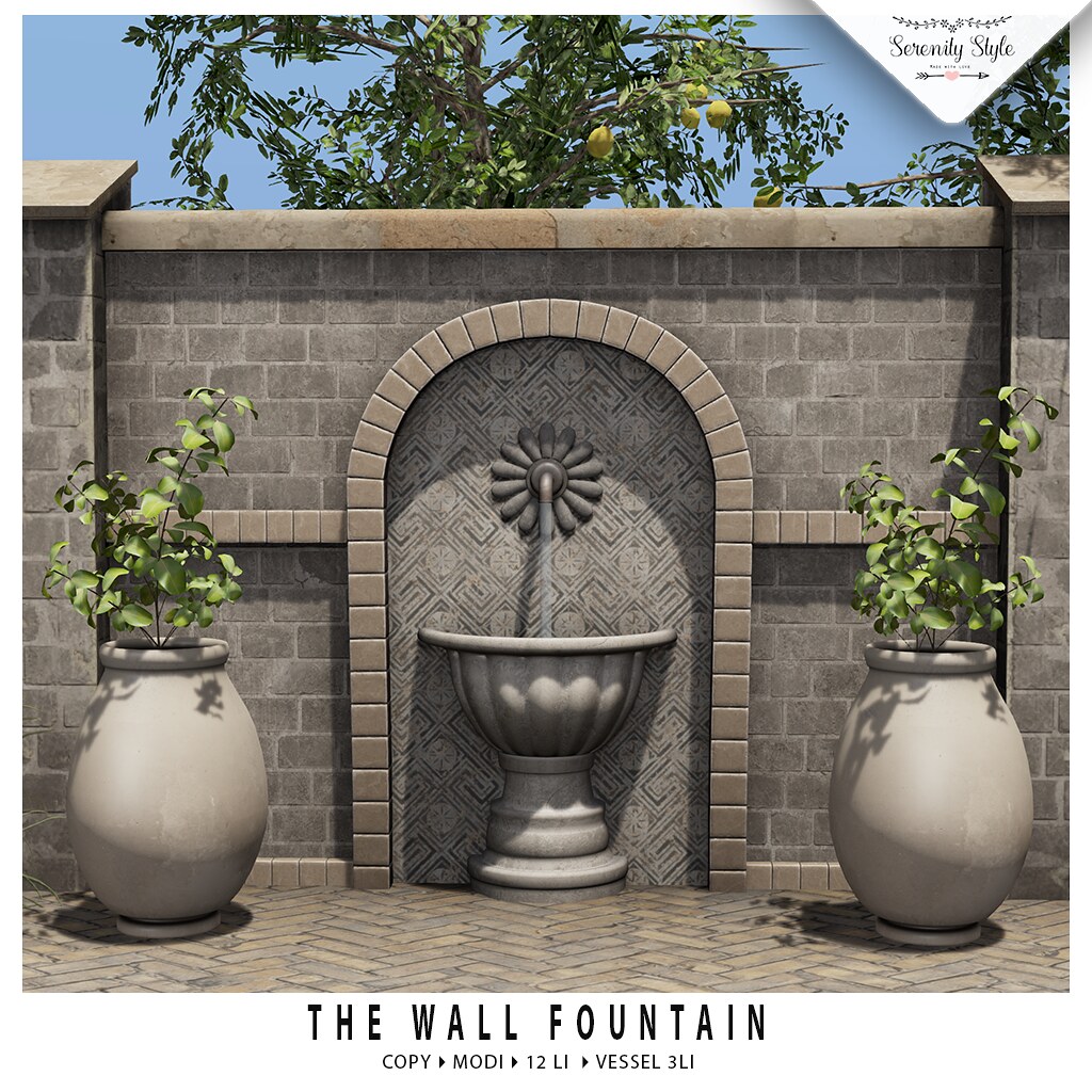 Serenity Style – The Wall Fountain